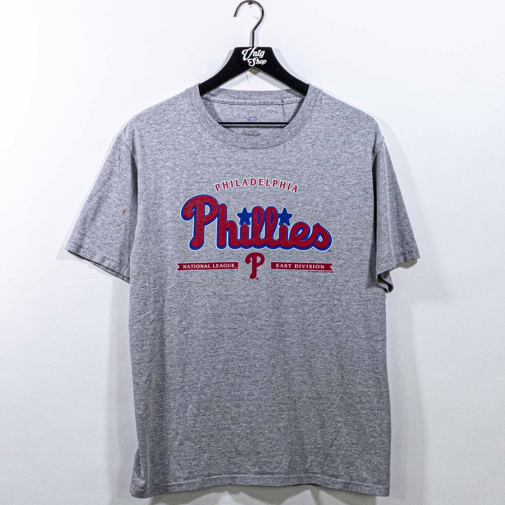 Philadelphia Phillies Spell Out T-Shirt MLB Medium Y2K Baseball Sports